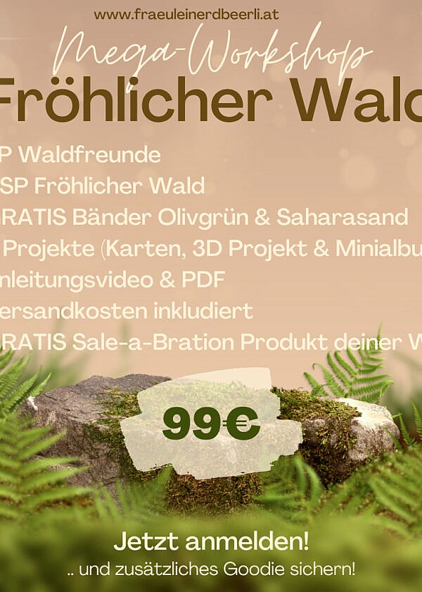 Fröhlicher Wald Mega-Workshop Stampin‘ Up!