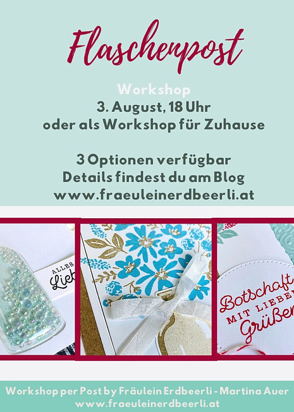 Workshop Flaschenpost Stampin‘ Up!