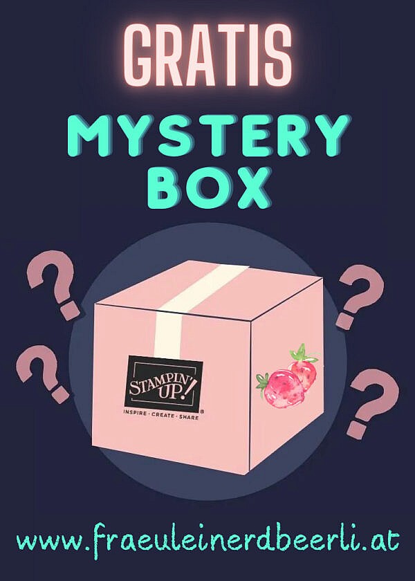 GRATIS Mystery Box gefüllt mit Stampin‘ Up! Produkten