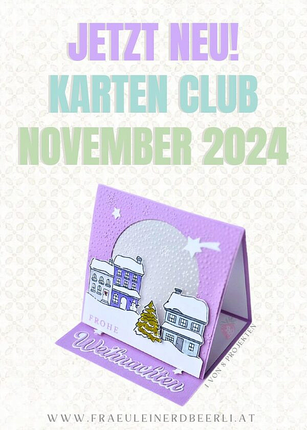 Karten Club November – Yuletide Village Stampin‘ Up!