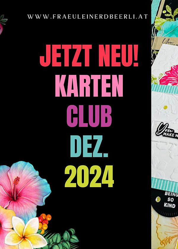 Karten Club Dezember – Happy Hibiscus by Stampin‘ Up!