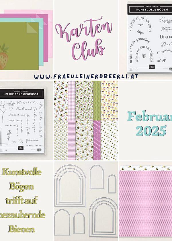 Karten Club Februar mit Stampin‘ Up!